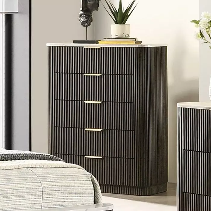 Merthyr Dark Walnut Chest