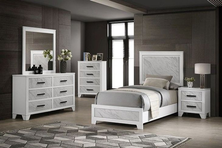 Darlene White Youth Bedroom Set