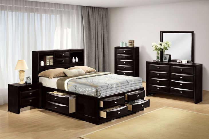 Zosimo Black Youth Storage Platform Bedroom Set