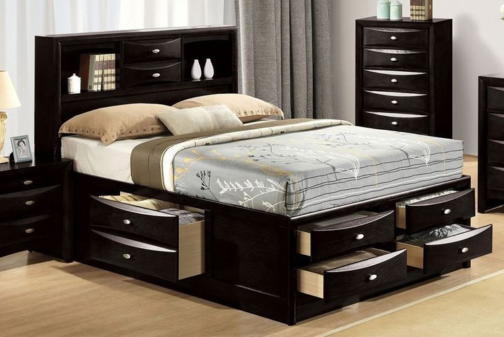 Zosimo Black Youth Storage Platform Bedroom Set