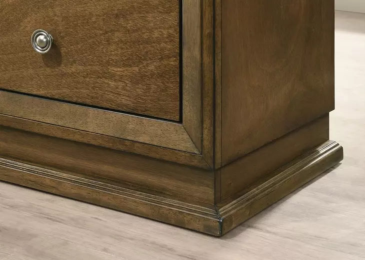 Kirkham Walnut 2 Drawer Nightstand