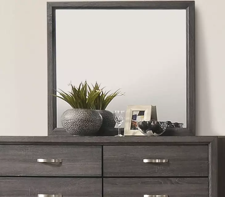 Errico Gray Panel Bedroom Set