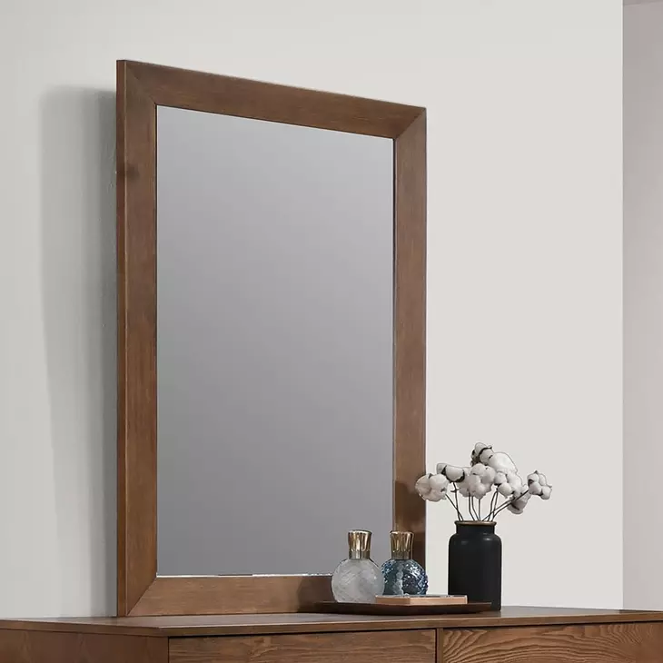 Tromso Walnut Panel Bedroom Set