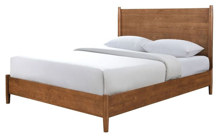 Tromso Walnut King Platform Bed