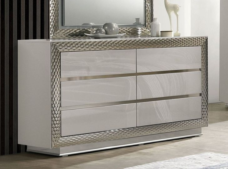 Ventnor Gray 6 Drawer Dresser