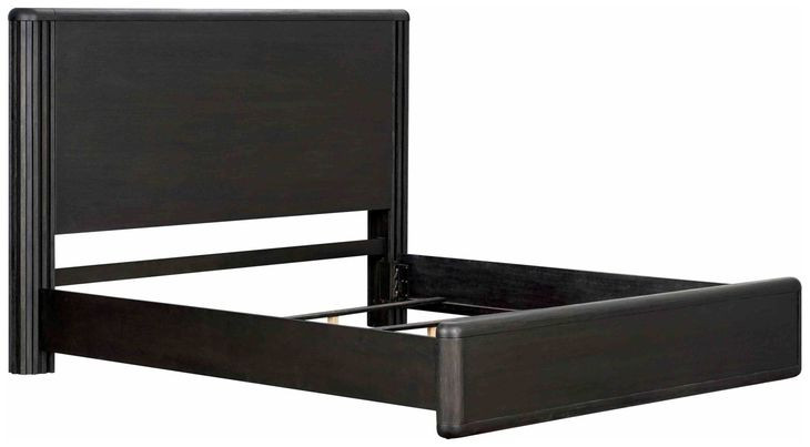 Hildesheim Black King Panel Bed