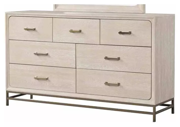 Sandnes Light Oak 7 Drawer Dresser