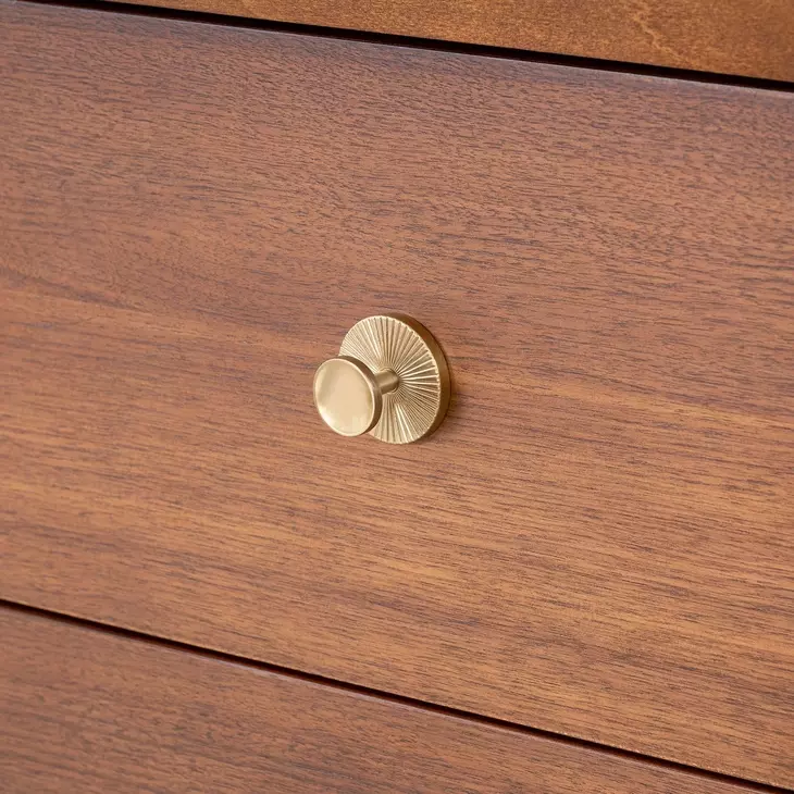 Hepburne Walnut 6 Drawer Dresser