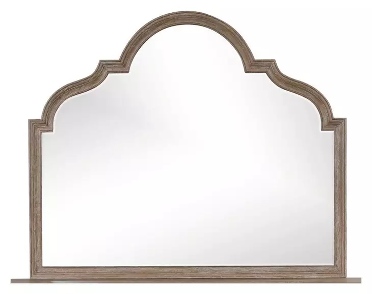 Lyris Rustic Oak Panel Bedroom Set