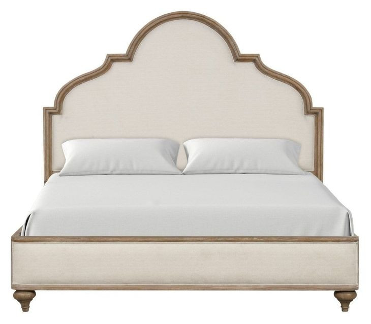 Lyris Rustic Oak Queen Panel Bed