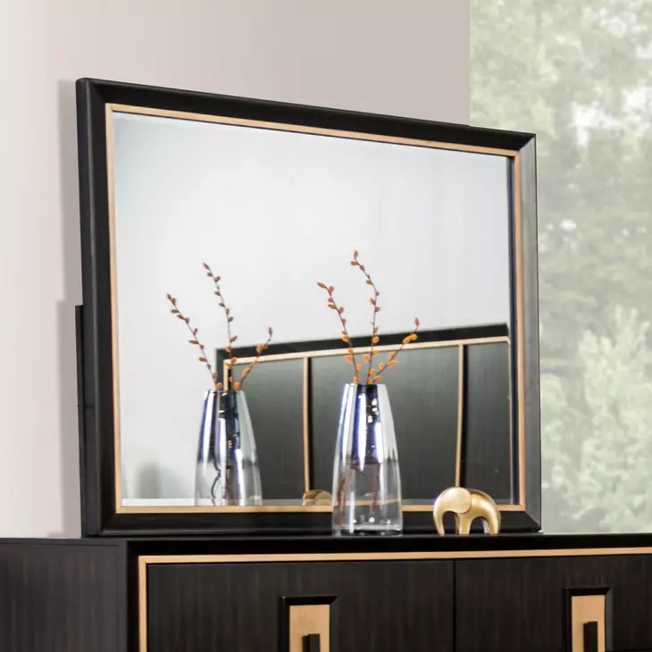 Kenyada Espresso Low Profile Bedroom Set