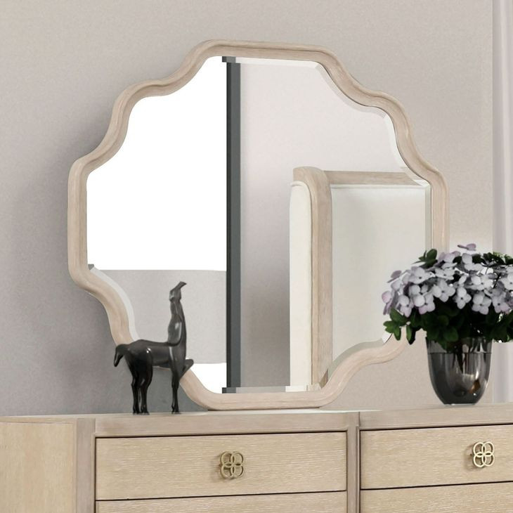 Candra Natural Oak Dresser Mirror
