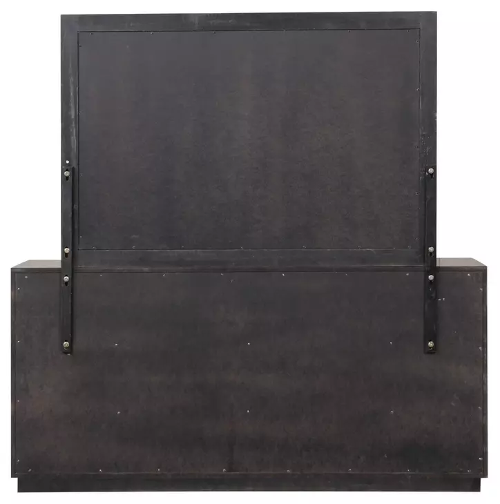 Goldsberg Black and Gold 6 Drawer Dresser