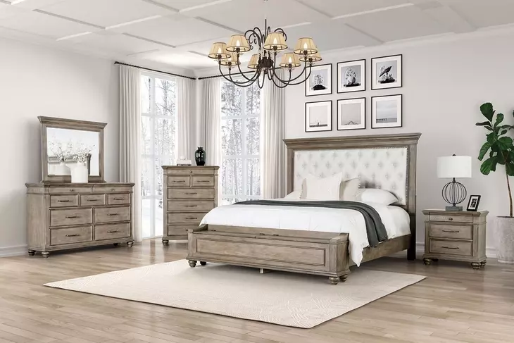 Philomath Aged Oak 9 Drawer Dresser