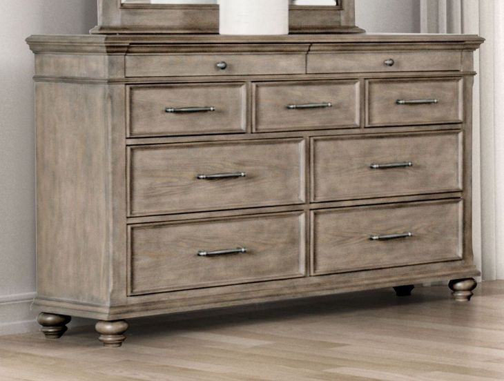 Philomath Aged Oak 9 Drawer Dresser