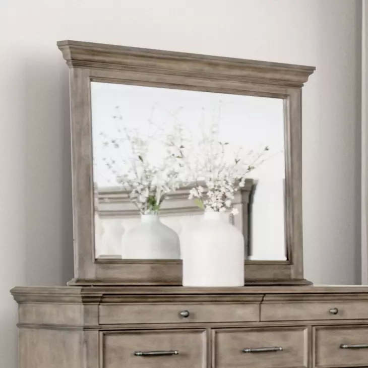 Philomath Aged Oak Upholstered Storage Panel Bedroom Set