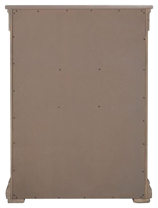 Sheringham Weathered Gray 5 Drawer Chest