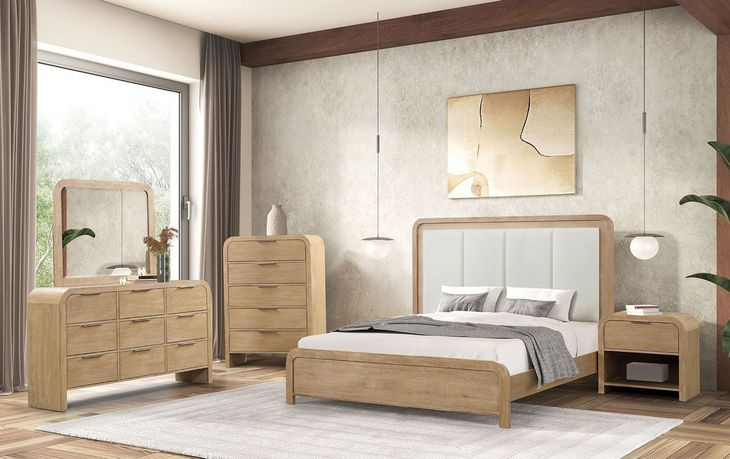 Handforth Natural Panel Bedroom Set