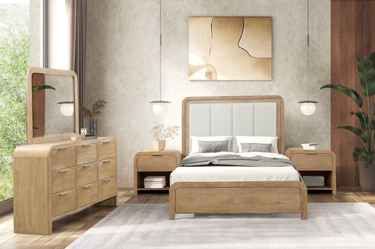 Handforth Natural Panel Bedroom Set