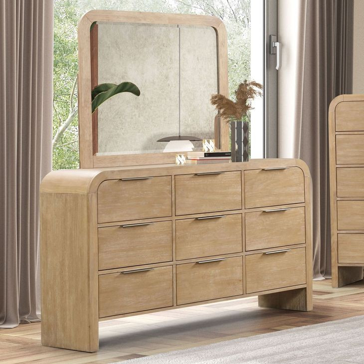 Handforth Natural 9 Drawer Dresser