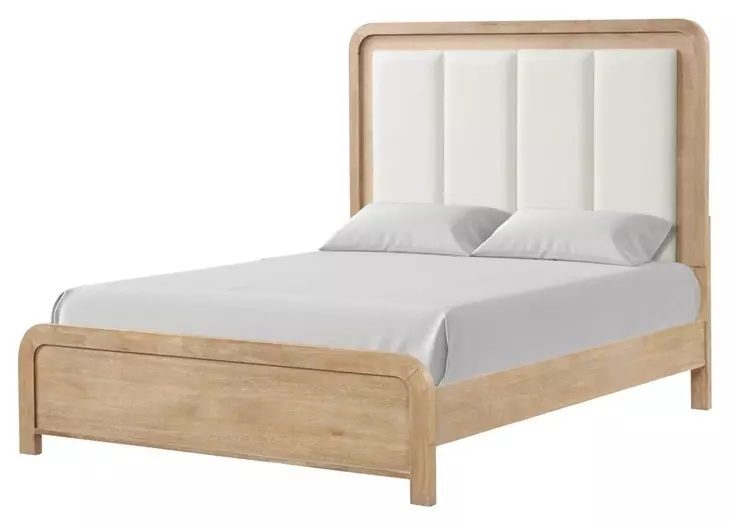 Handforth Natural King Panel Bed From Furniture of America