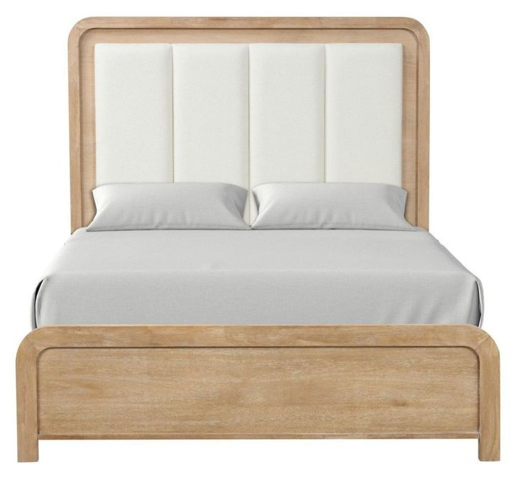 Handforth Natural King Panel Bed