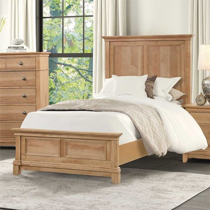 Mchenry Natural Oak Twin Bed
