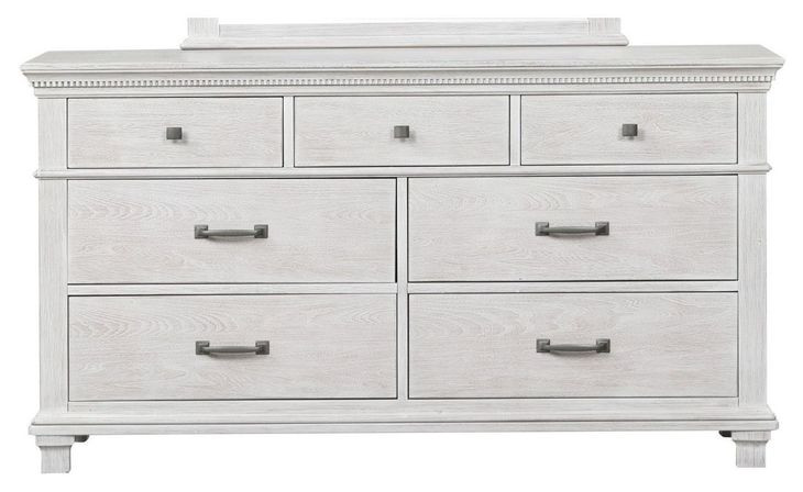 Swanley Weathered Gray 7 Drawer Dresser