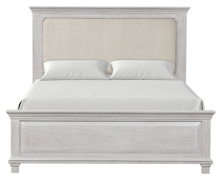 Swanley Weathered Gray Queen Panel Bed