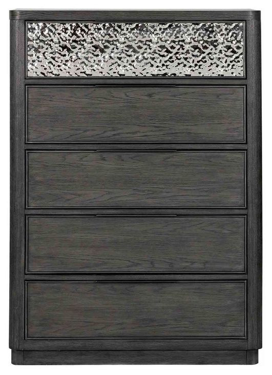 Sterling West Ash Gray 5 Drawer Chest