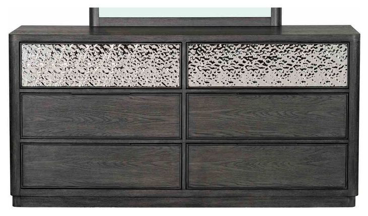 Sterling West Ash Gray 6 Drawer Dresser