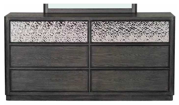Sterling West Ash Gray 6 Drawer Dresser
