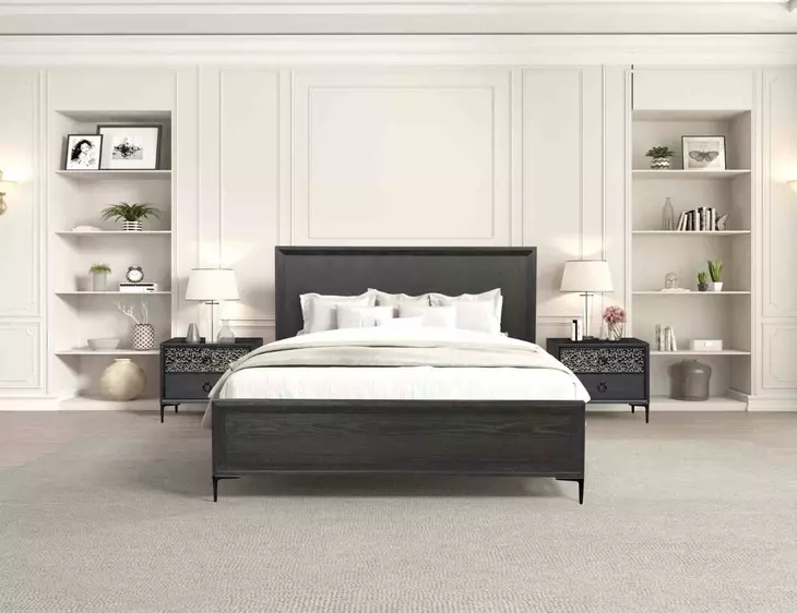 Bashford Espresso Panel Bedroom Set