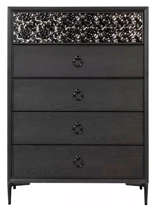 Bashford Espresso 5 Drawer Chest