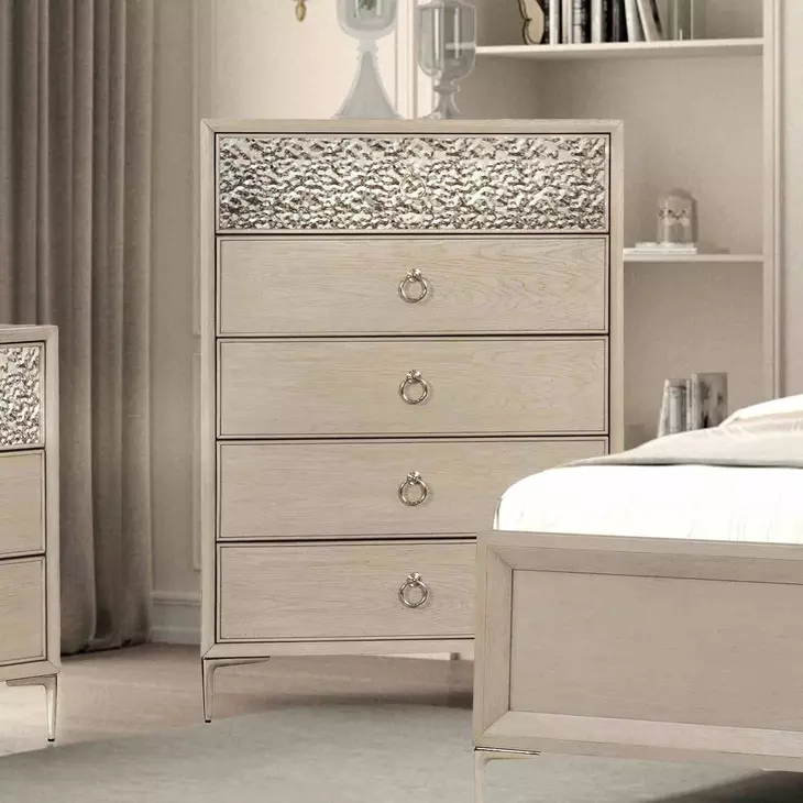 Bashford Natural Oak 5 Drawer Chest