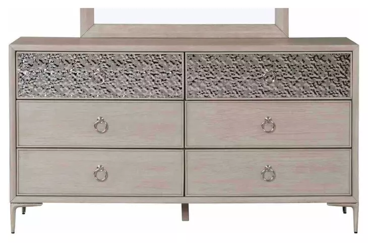 Bashford Natural Oak 6 Drawer Dresser