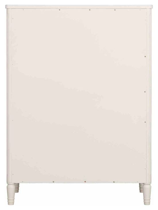 Altamira White 5 Drawer Chest
