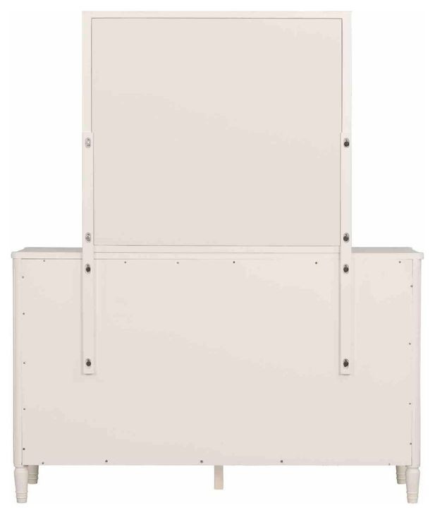 Altamira White 6 Drawer Dresser