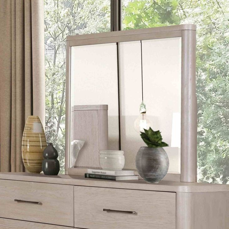 Fareham Oak Rectangular Dresser Mirror