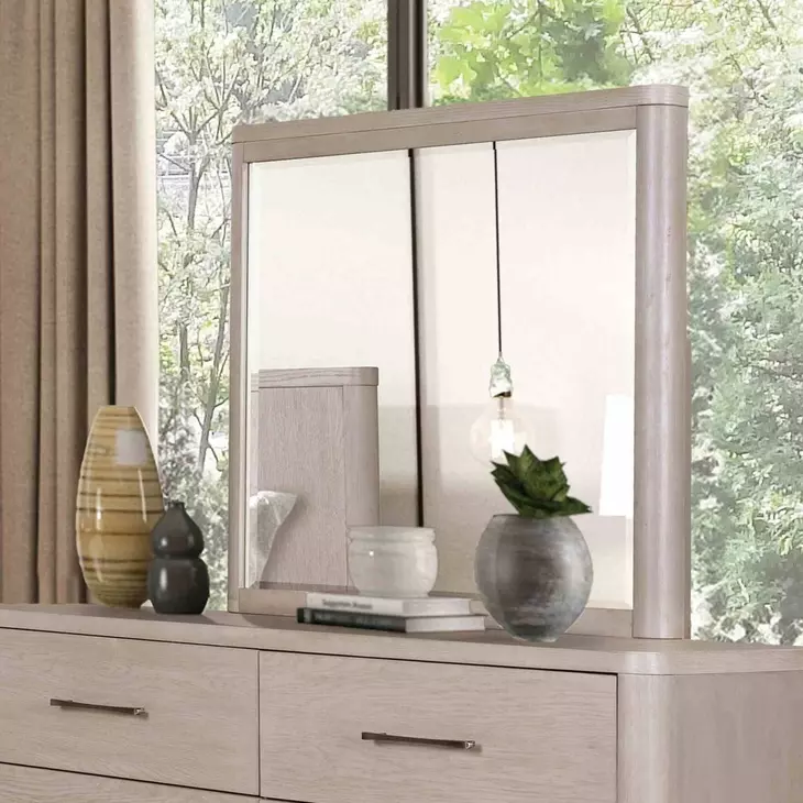 Fareham Oak Rectangular Dresser Mirror