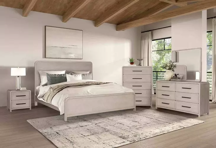 Belize Natural Oak 5 Drawer Chest