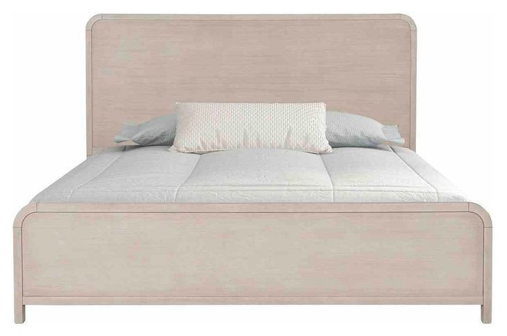 Belize Natural Oak Queen Panel Bed