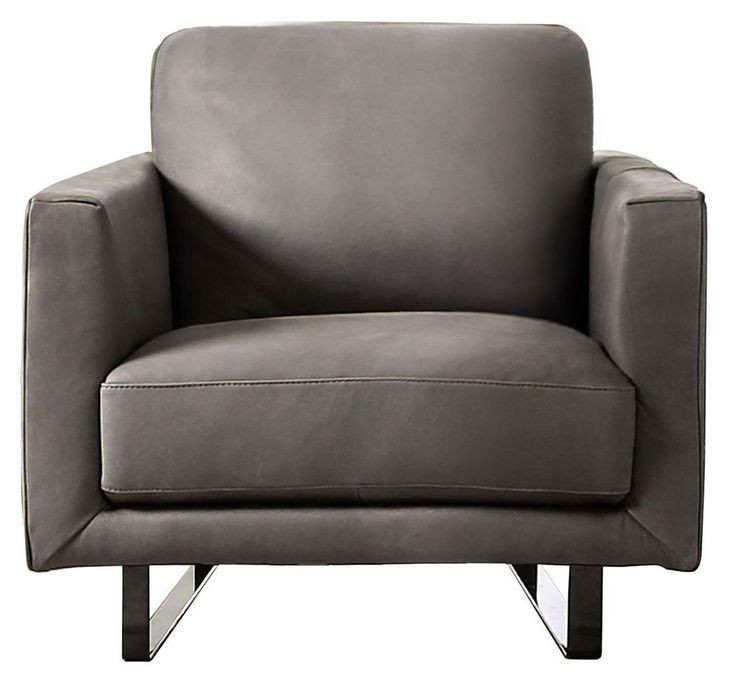 Mezzanotte Gray Upholstered Chair