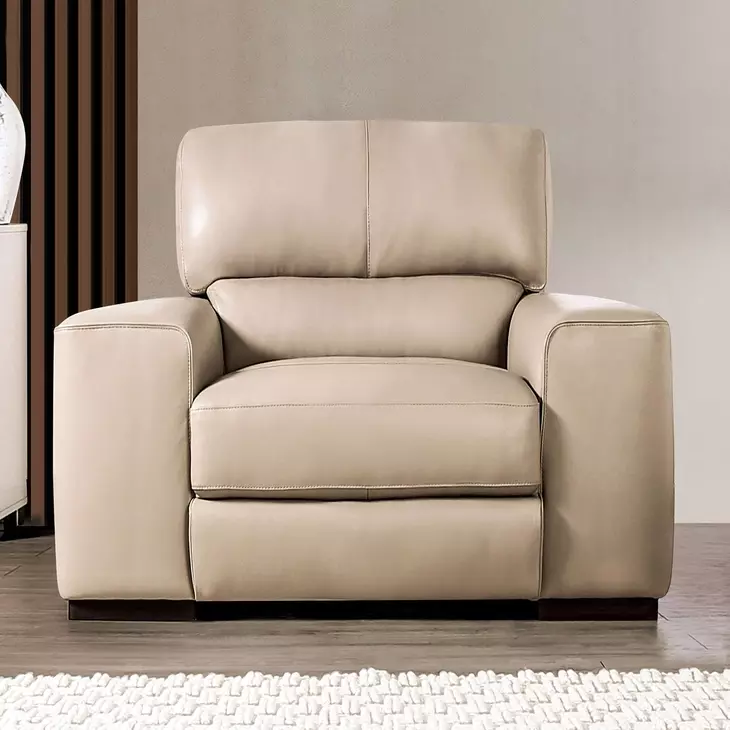 Marsicano Taupe Upholstered Chair