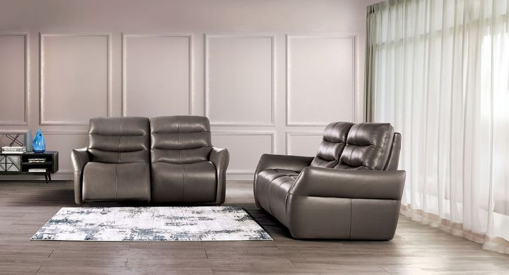 Granucci Gray Power Reclining Living Room Set