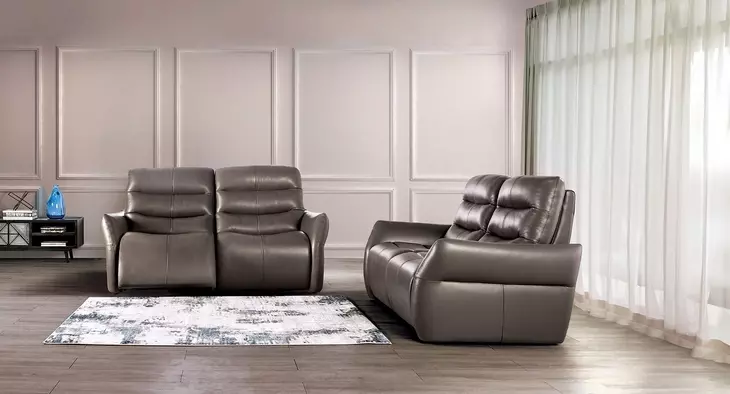 Granucci Gray Power Reclining Living Room Set