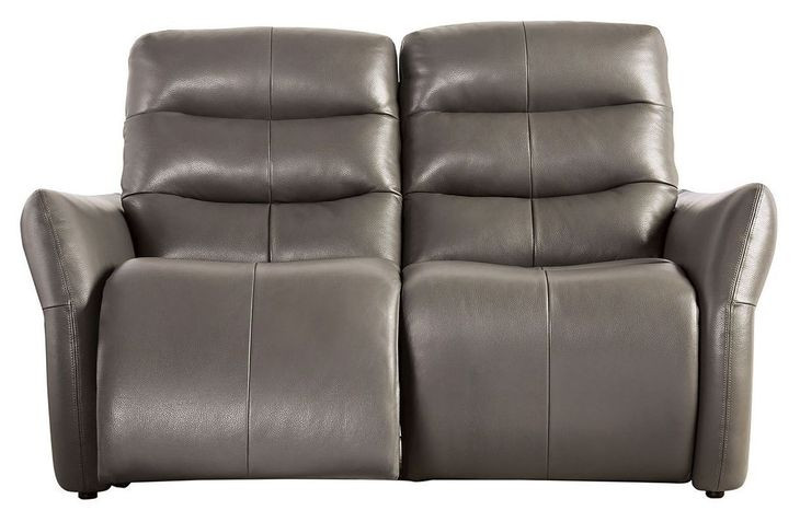 Granucci Gray 63" Power Reclining Loveseat