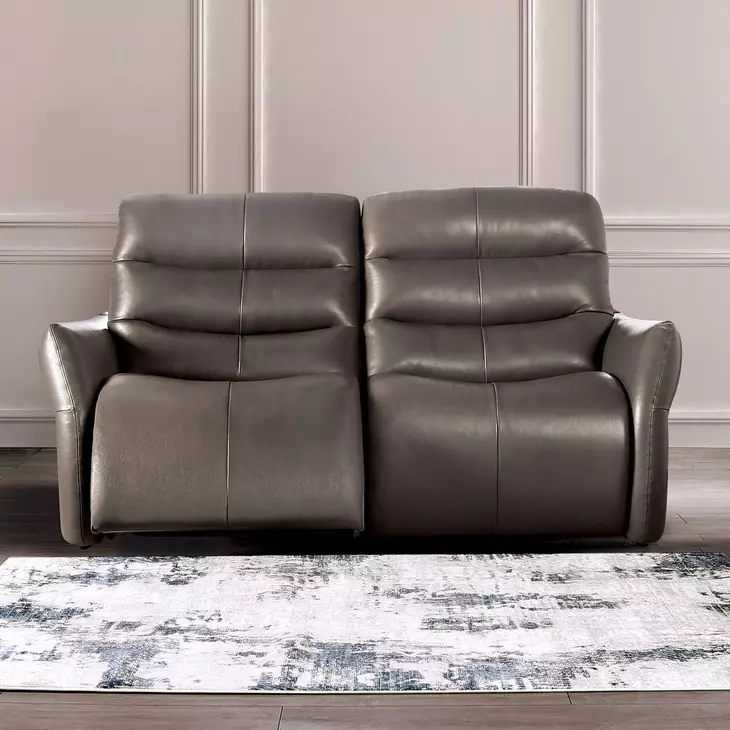 Granucci Gray 75" Power Reclining Sofa