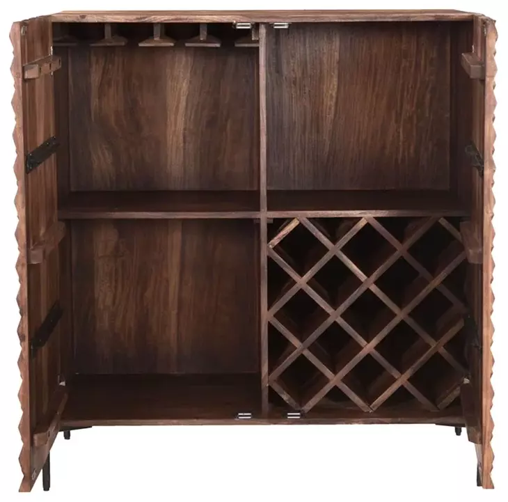 Acres Brownstone 2 Door Bar Cabinet