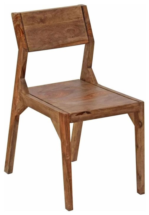Acres Brownstone Slanted Back Dining Chair